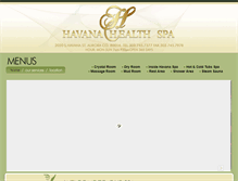 Tablet Screenshot of havanahealthsauna.com